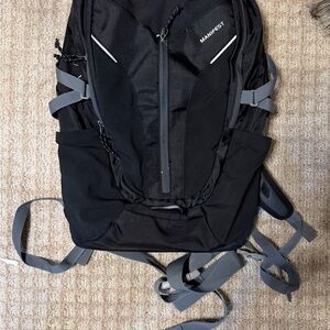Black and Gray Men's Backpack